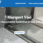 Marquet Visé création de monuments funéraires
