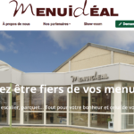 Menui&rsquo;deal Porte fenêtre escalier parquet